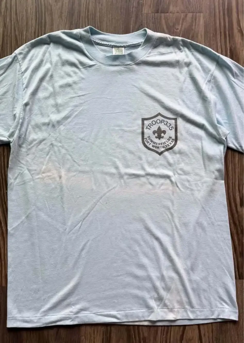 Vintage 80s Boy Scouts Troop335 T-Shirt